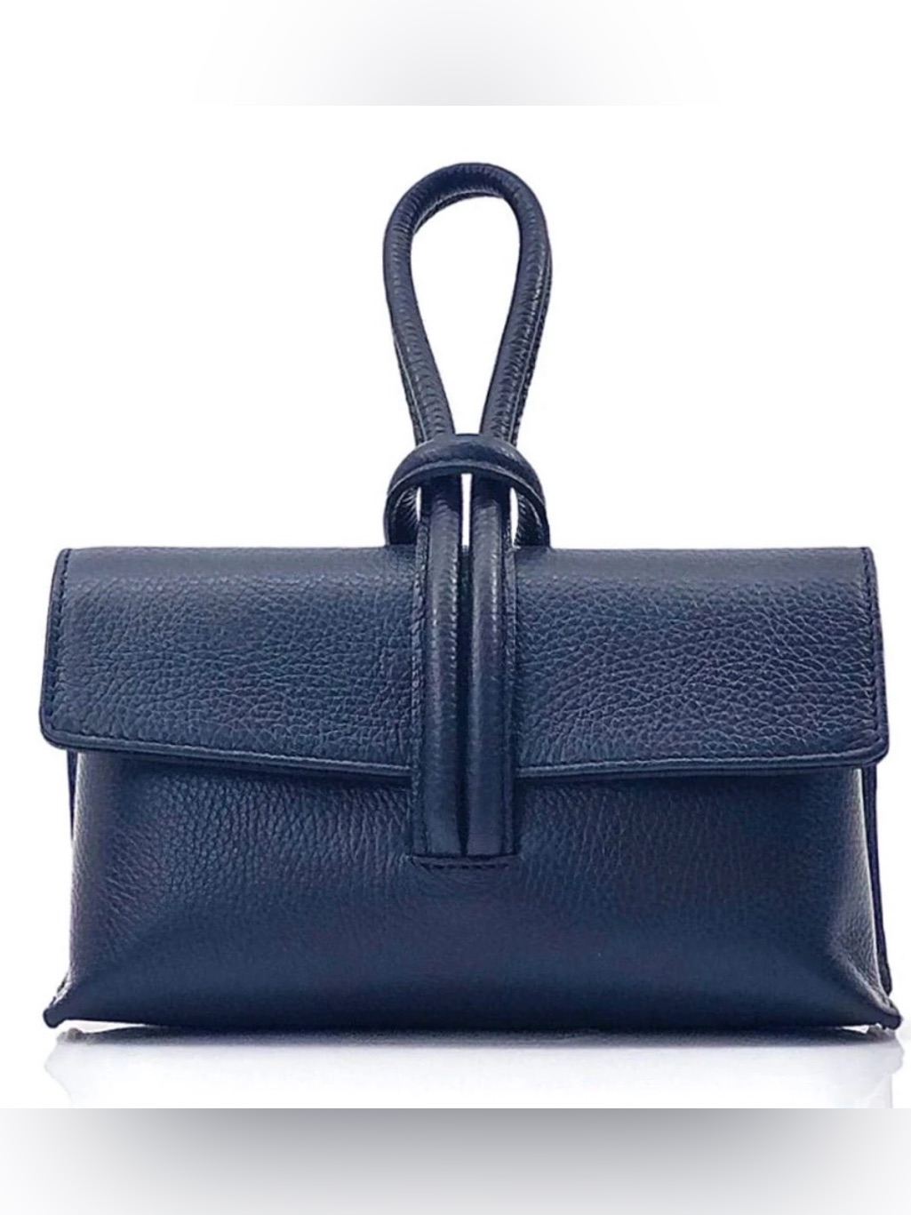 Blue Clutch/Crossbody Bag